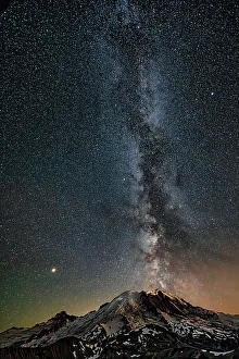 Cascade Mountain Prints: Northern portion of Mt. Rainier National Park