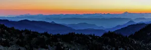 Cascade Mountain Prints: Northern portion of Mt. Rainier National Park