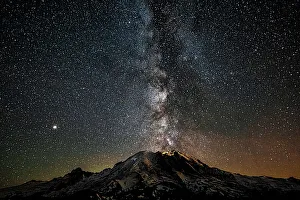 Cascade Mountain Prints: Northern portion of Mt. Rainier National Park