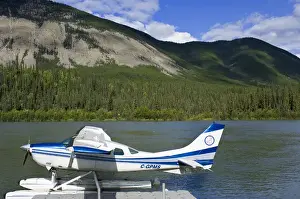 Northwest Prints: Northwest Territories, Canada. Float plane in Nahanni National Park Reserve