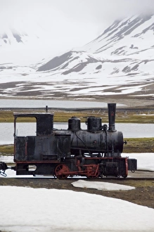 Images Dated 26th June 2009: Norway, Arctic Circle, Svalbard Islands, Spitsbergen, Ny Alesund (aka Kings Bay)