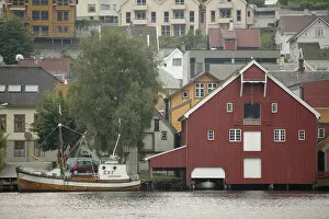 Images Dated 2nd June 2004: Norway, Egersund waterfront