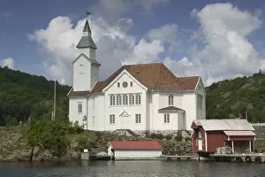 Norway, Hydra Island village church
