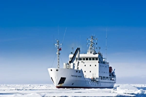 Images Dated 18th June 2005: Norway. Pack ice near Martensoya (Marten Island) Svalbard Archipelago, Norway