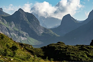 Terrain Prints: Norway, Ramberg. Mountain landscape. ©Don Grall / Jaynes Gallery / DanitaDelimont.com