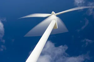 Images Dated 12th May 2006: Norway, Sogn og Fjordane. Wind mill at KrAakenes