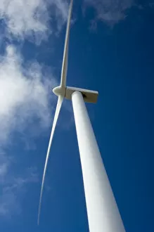 Norway, Sogn og Fjordane. Wind mill at Krakenes