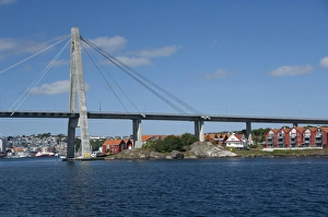 Images Dated 21st June 2009: Norway, Stavanger. Bridge from Stavanger to outter island