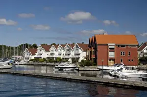 Images Dated 21st June 2009: Norway, Stavanger. City views of Stavanger from Grandsfjord