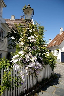 Norway, Stavanger. Historic downtown views