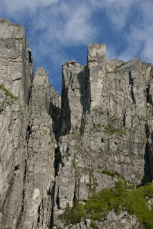 Images Dated 21st June 2009: Norway, Stavanger, Lysefjord (aka Lyse Fjord). Pulpit Rock