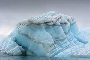 Images Dated 22nd June 2014: Norway. Svalbard. Nordaustlandet Island. Brasvelbreen