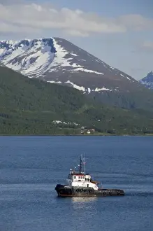 Images Dated 24th June 2009: Norway, Tromso. Gateway to the Arctic located above the Arctic Circle. Views sailing