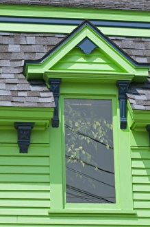 Eave Prints: Nova Scotia, Canada. Lunenburg architechture