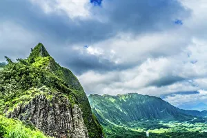 Highway Prints: Nu'Uanu Pali Ko'olau Range