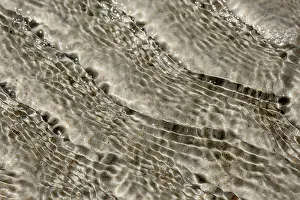 Contemporary Prints: Ocean ripples on the sand