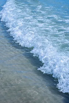 Contemporary Prints: ocean waves detail, Florida