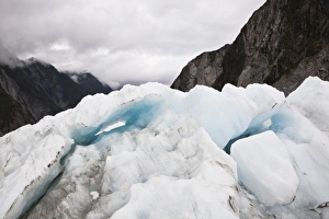 Images Dated 18th January 2010: Oceania, New Zealand, South Island, Westland National Park, Franz Josef Glacier