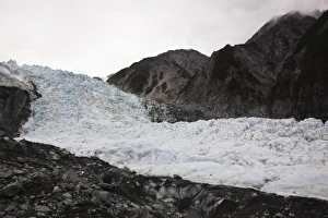 Images Dated 18th January 2010: Oceania, New Zealand, South Island, Westland National Park, Franz Josef Glacier