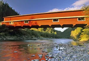Office Covered Bridge the longest in Oregon at 180ft