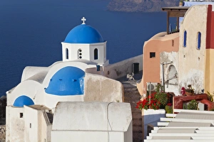 Aegean Prints: Oia, Santorini, Cyclades islands, Greece