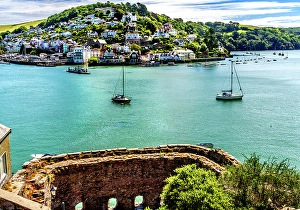 Ferry Prints: Old Bayard's Cove Fort and harbor
