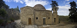 Old Church West of Chania on the Island of Crete in the Greek Isles Old Church West of Chania on the Island of Crete in the Greek Isles
