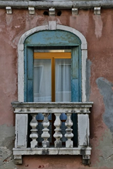 Images Dated 24th February 2014: Old and colorful doorways and windows in Venice Italy