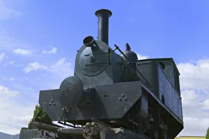 Old day steam train, Punta Arenas, Chile