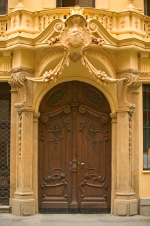 Images Dated 3rd May 2004: old door, Czech Republic, prague