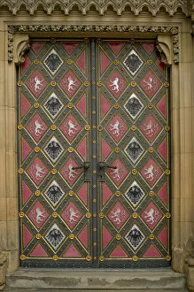 Images Dated 5th May 2004: old door, Czech Republic, prague