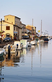 Sea Port Prints: The old harbour. Marseillan