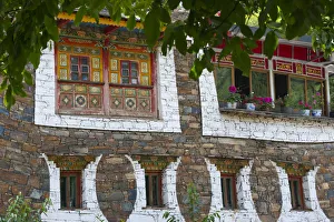 Old house in Zhuokeji Headmans Village, Ngawa Tibetan and Qiang Autonomous Prefecture