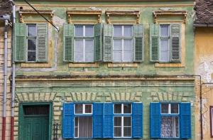 Images Dated 7th February 2012: Old houses, Sibiu, Romania
