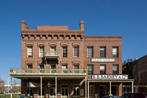 Old Sacramento Historic Center, Sacramento, California. (Editorial Use Only)