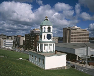 Images Dated 3rd November 2004: Old Town Clock on the grounds of The Citadel Nat l Historic Site, downtown Halifax
