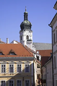 Images Dated 21st August 2009: The Old Town of Gyor, Hungary