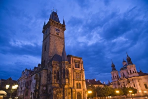 Images Dated 4th July 2007: Old Town Hall & The Astronomical Clock