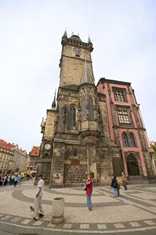 Images Dated 3rd May 2004: old town hall, Czech Republic, prague