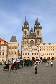 Images Dated 3rd May 2004: old town square, Czech Republic, prague