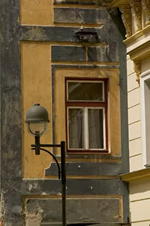 old window, Czech Republic, Ceske Budejovice