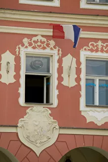 Images Dated 7th May 2004: old windows, Czech Republic, Ceske Budejovice