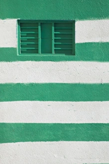 Middle Prints: Oman, Sharqiya Region, Asaylah. Coffee Shop Exterior