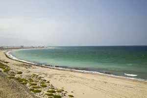 Oman, Sharqiya Region, Sur. View of Sur Beach