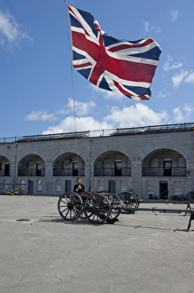Ontario, Canada, Kingston. Fort Henry, National Historic Site, UNESCO. Reenactment