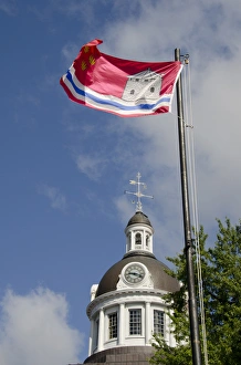 Images Dated 9th July 2011: Ontario, Canada, Kingston. Kingston City Hall, considered one of the finest 19th