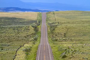 Drive Prints: Open road on U. S. Route 40 in western Colorado, USA