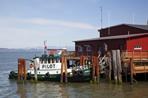 Astoria Prints: OR, Astoria, Columbia River, River Pilot boat