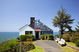 Lookout Prints: OR, Cape Foulweather, The Lookout Observatory and gift shop