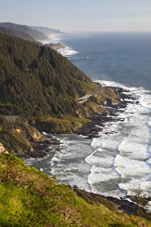 Images Dated 12th May 2012: OR, Cape Perpetua Scenic Area, view from overlook